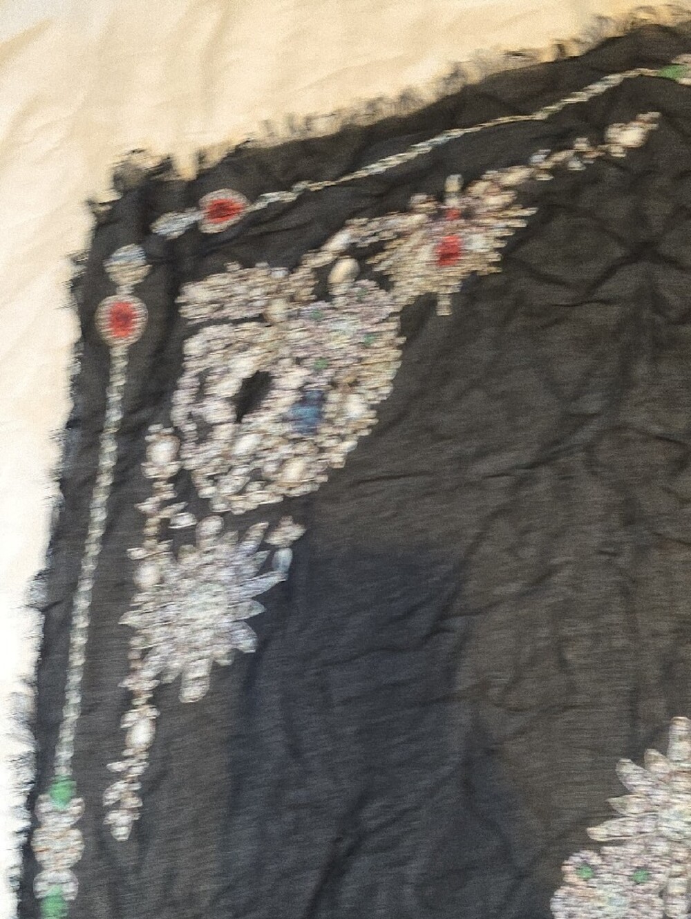Mcqueen Skeleton Scarf - Picture 3 of 7